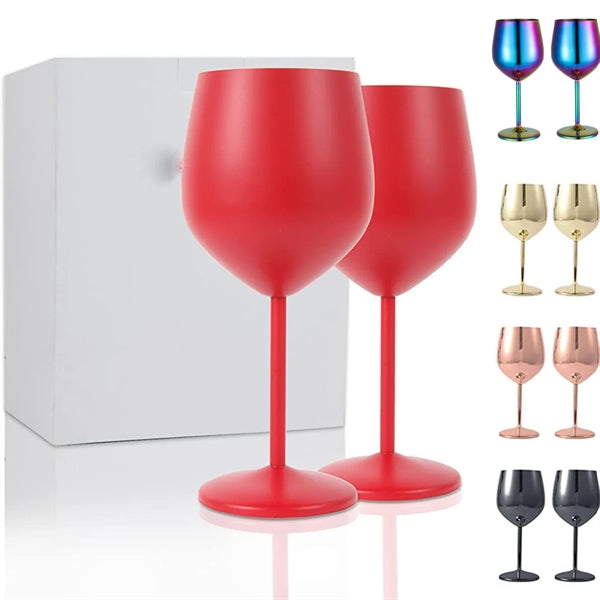 18Oz Stainless Steel Wine Glass