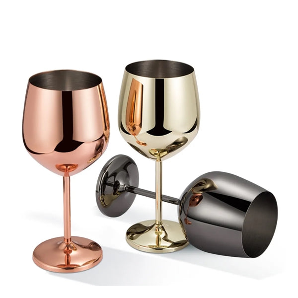 18Oz Stainless Steel Wine Glass