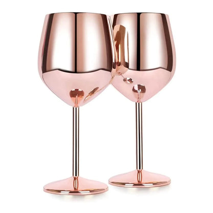 18Oz Stainless Steel Wine Glass