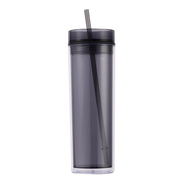 16 Oz Double Wall Insulated Skinny Acrylic Tumblers