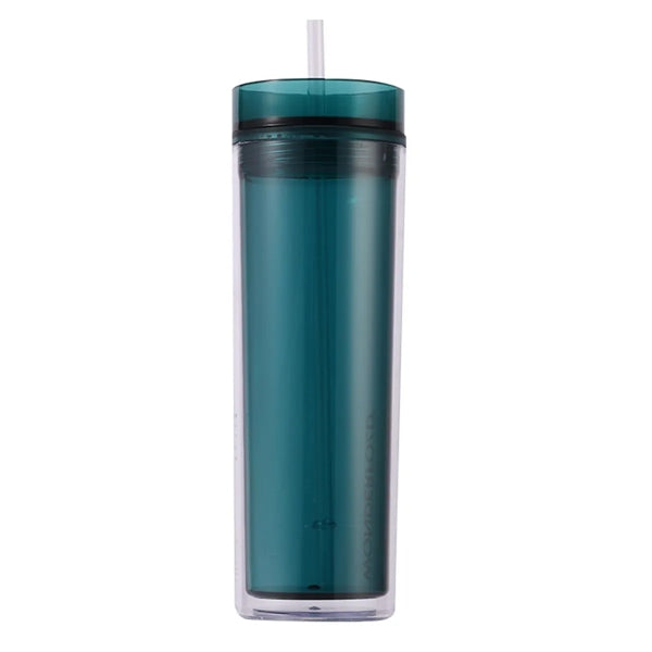 16 Oz Double Wall Insulated Skinny Acrylic Tumblers