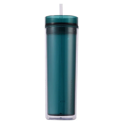 16 Oz Double Wall Insulated Skinny Acrylic Tumblers