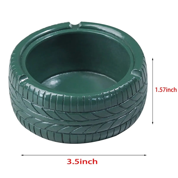 Tire Shaped Round Ashtray