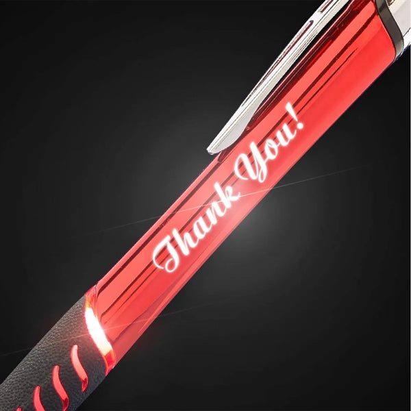 Metal Ballpoint Pens With Illuminated