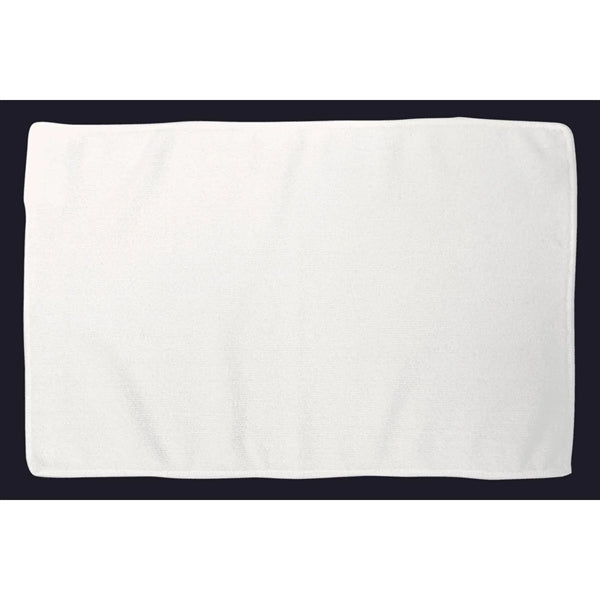 11" X 18" Sublimation Serged Hem Microfiber Rally Towel