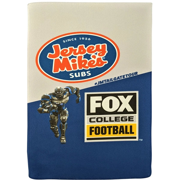 11" X 18" Sublimation Serged Hem Microfiber Rally Towel