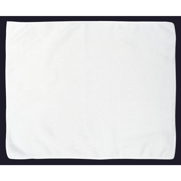 15" X 18" Sublimated Serged Hem Microfiber Rally Towel