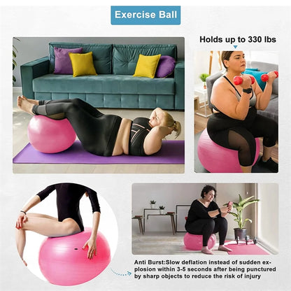 Exercise Yoga Pilates Ball