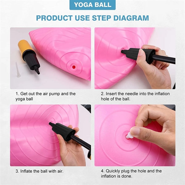 Exercise Yoga Pilates Ball