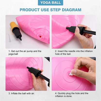 Exercise Yoga Pilates Ball
