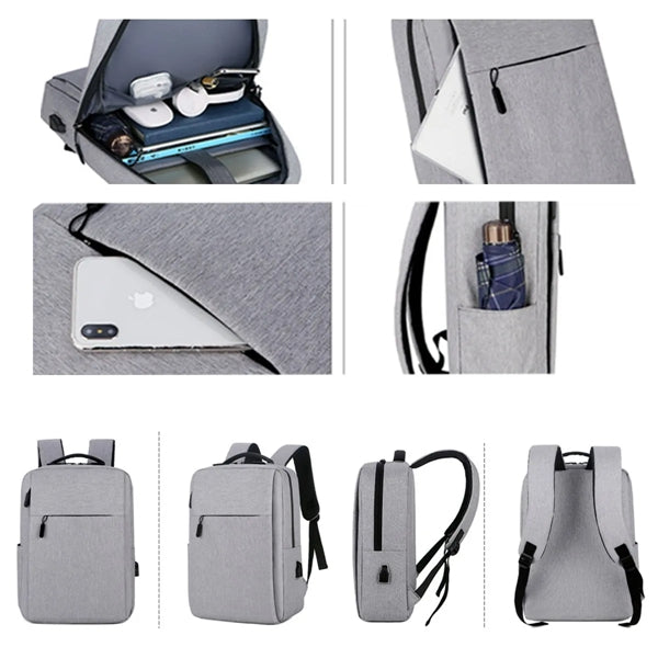 15.6inch USB Charging Travel Laptop Backpack