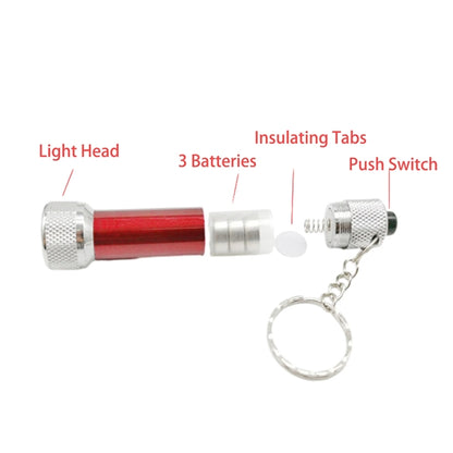 Portable Keychain Light Led Small Flashlight MOQ 100