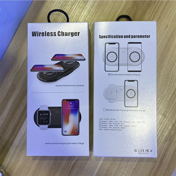 2 In 1 Wireless Charging Pad