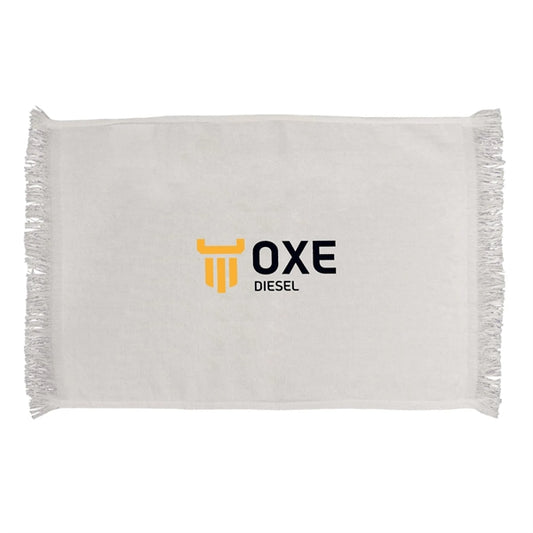 Premium 11" x 18" 385 GSM Cotton Velour Rally Towel