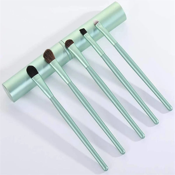 5 Pcs/Set Travel Portable Mini Eye Makeup Brush Kit