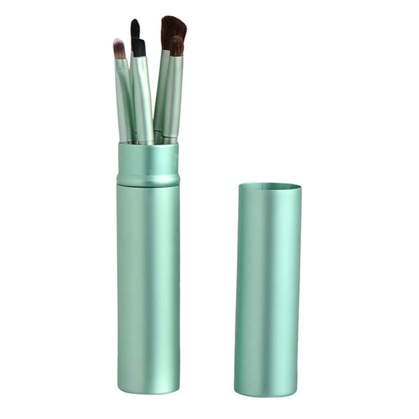 5 Pcs/Set Travel Portable Mini Eye Makeup Brush Kit
