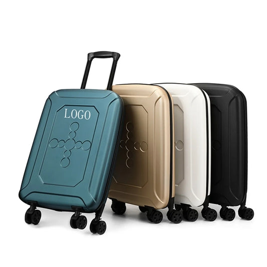 Foldable Expandable PC Hardshell Luggage with Spinner Wheels