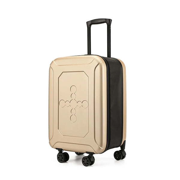 Foldable Expandable PC Hardshell Luggage with Spinner Wheels