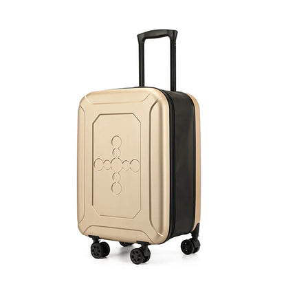 Foldable Expandable PC Hardshell Luggage with Spinner Wheels