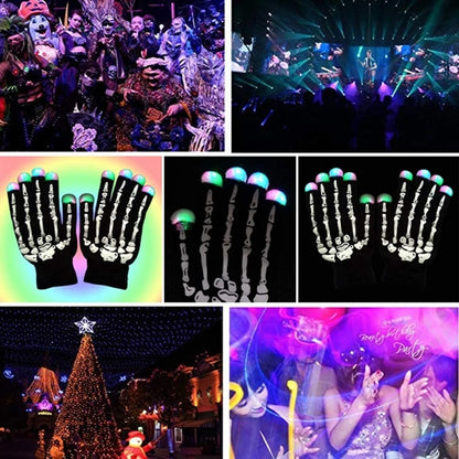LED Light Up Gloves Finger Magic Toy