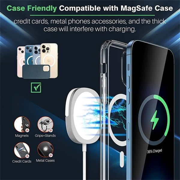 15W Magsafe Wireless Charger With Ring