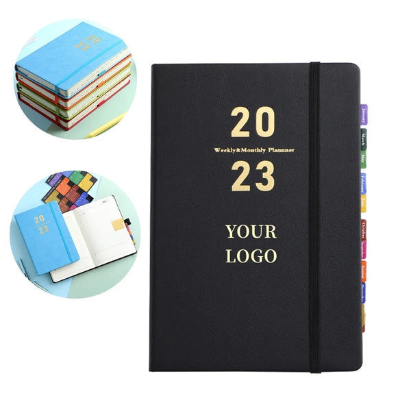 Daily Planner With Notes Pages & Pen Holder