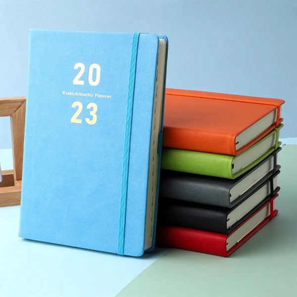 Daily Planner With Notes Pages & Pen Holder