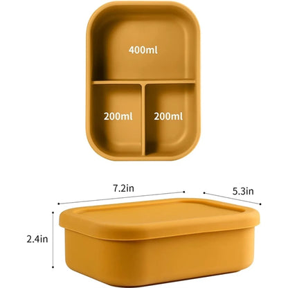 Silicone Bento Box Lunch Container
