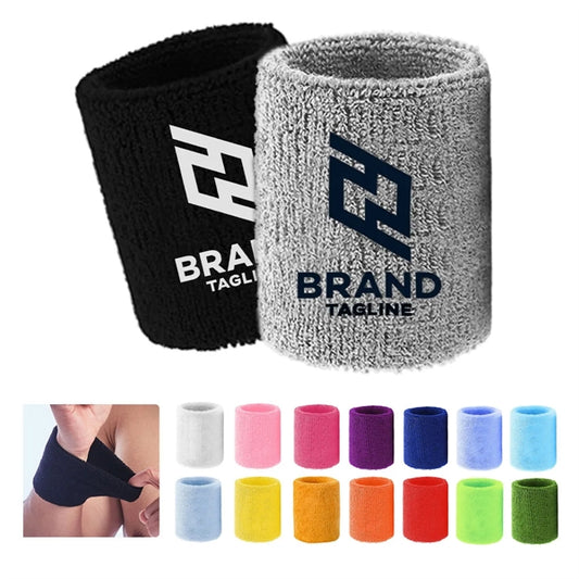 Wristband Absorbent Sports Wrist Sweatband for Men & Women