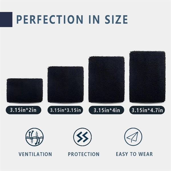 Wristband Absorbent Sports Wrist Sweatband for Men & Women