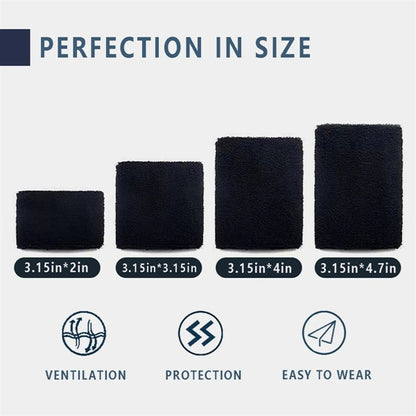 Wristband Absorbent Sports Wrist Sweatband for Men & Women