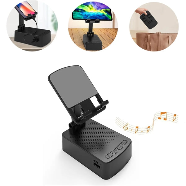 Bluetooth Audio Phone Stand With Charger