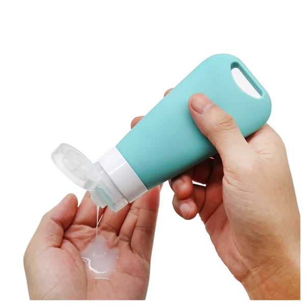 Leak Proof Squeezable Refillable Travel Toiletries