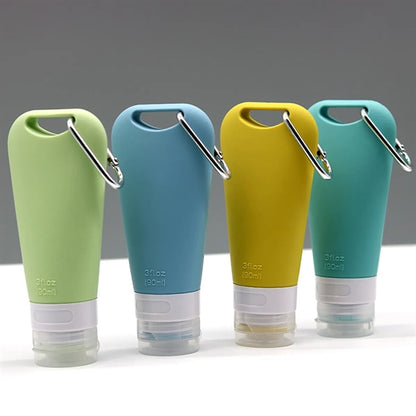 Leak Proof Squeezable Refillable Travel Toiletries