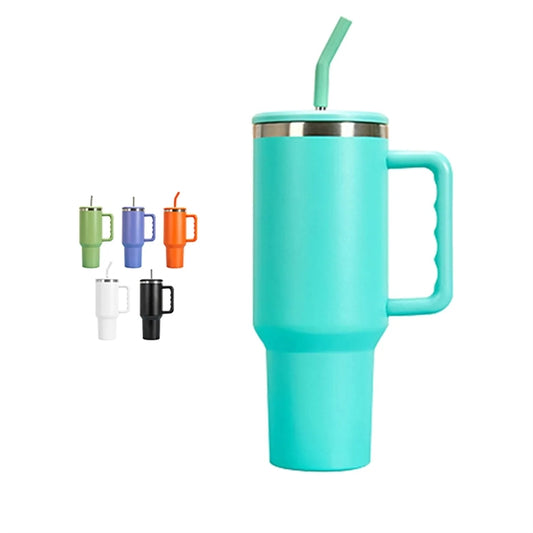 40Oz Tumbler With Handle Cuplarge Capacity