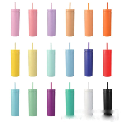 16Oz Tumblers With Lids And Straws