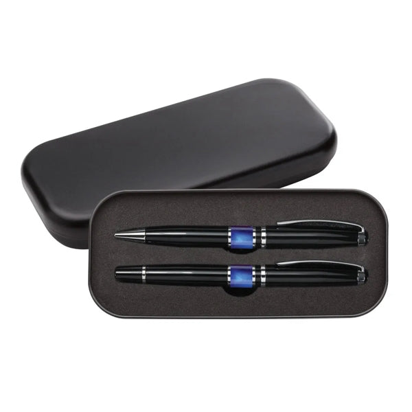Valencia Ballpoint/Rollerball Set