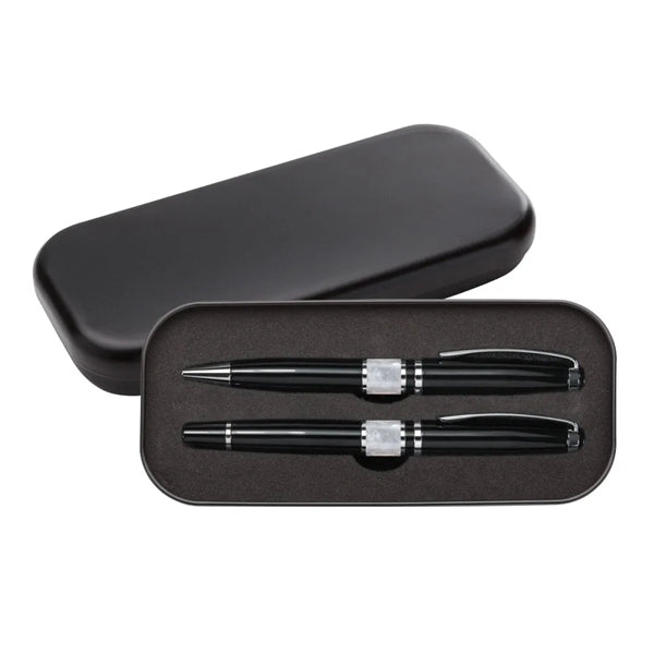 Valencia Ballpoint/Rollerball Set
