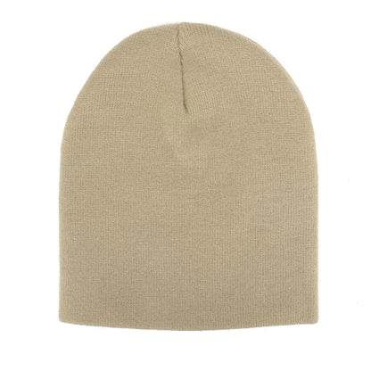 EMBROIDERED KNIT HAT  (8.5" x 8.5")