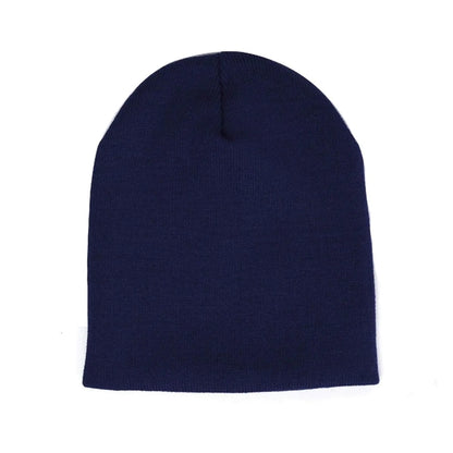 EMBROIDERED KNIT HAT  (8.5" x 8.5")