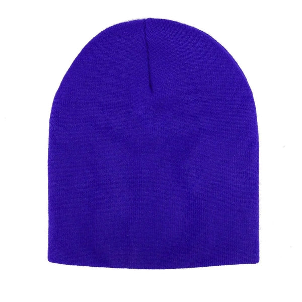 EMBROIDERED KNIT HAT  (8.5" x 8.5")