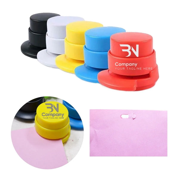 Mini Round Staple-Free Stapler