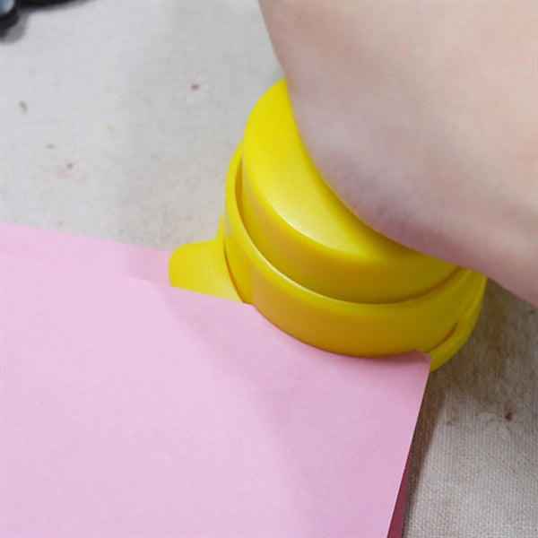 Mini Round Staple-Free Stapler
