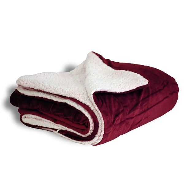 Micro Soft Touch Sherpa Blanket