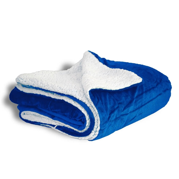 Micro Soft Touch Sherpa Blanket
