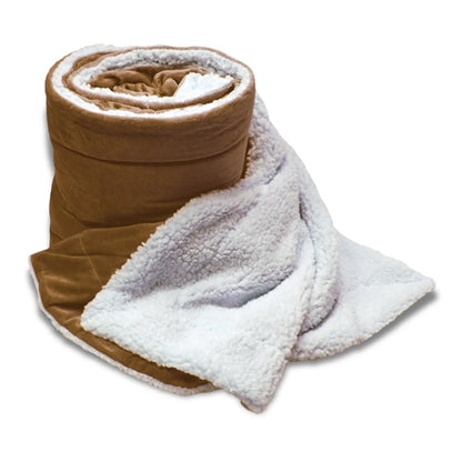 Oversized Micro Soft Touch Sherpa Blanket