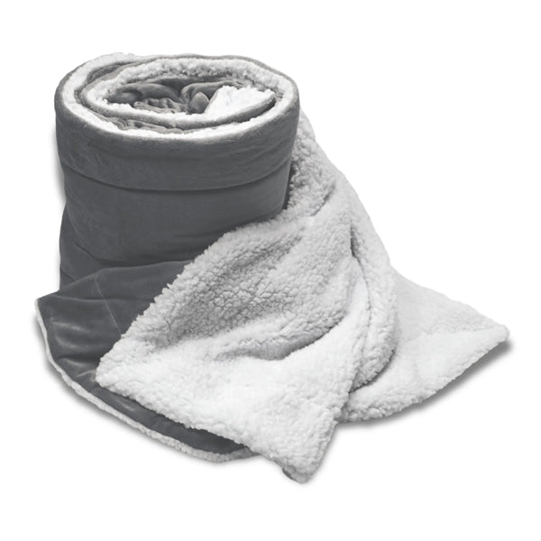Oversized Micro Soft Touch Sherpa Blanket