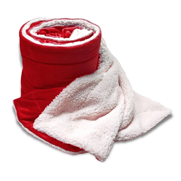 Oversized Micro Soft Touch Sherpa Blanket