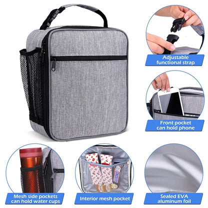 Portable Insulated Lunch Bag