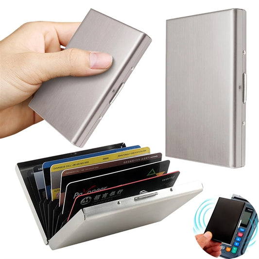Stainless Steel Credit Card Holder Wallet